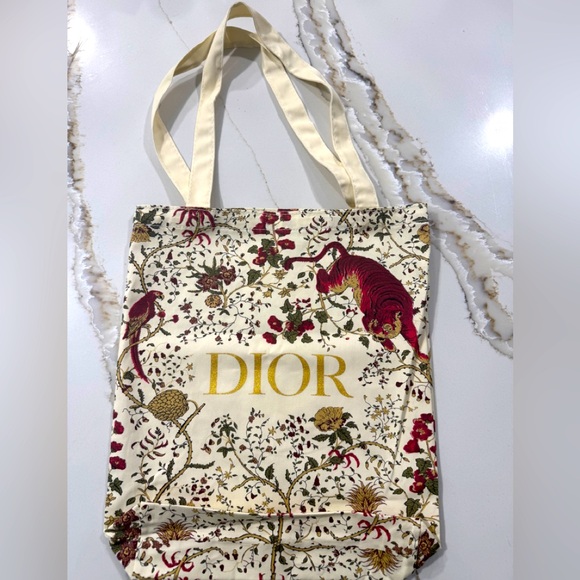 Dior Handbags - Christian Dior Lunar New Year Tote - Limited Edition Tiger Print